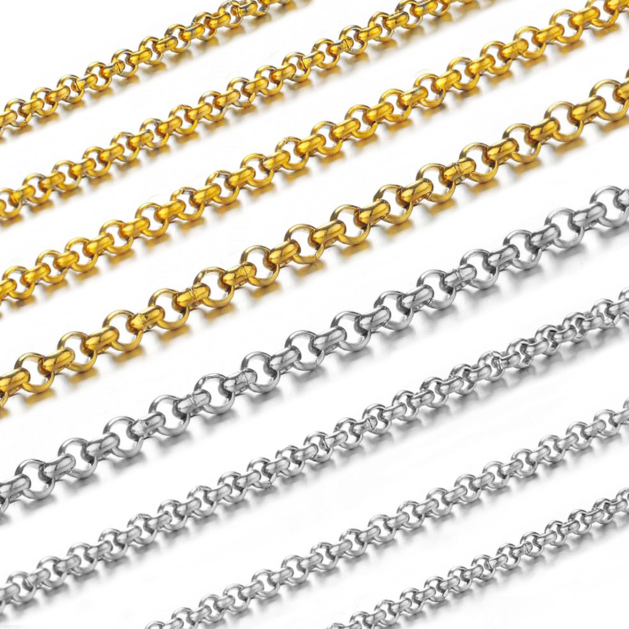 Body Jewelry For You - 1 meter 2-4 mm roestvrijstalen O-vormige