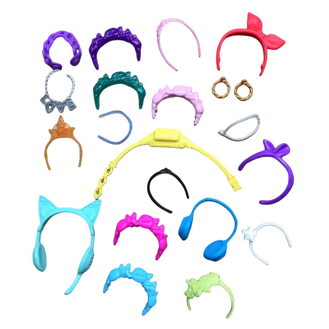 Body Jewelry Necklace - Multi-vorm pop hoofdband oorbellen ketting horloge