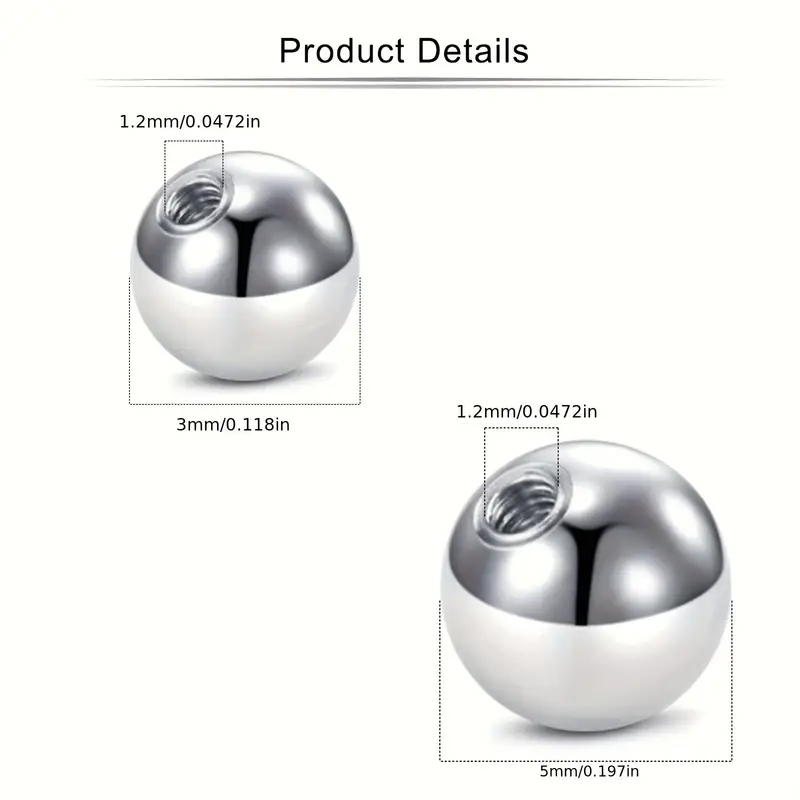 226pcs 16G roestvrij staal & a - Body Jewelry Replacement Ball recensie en prijs