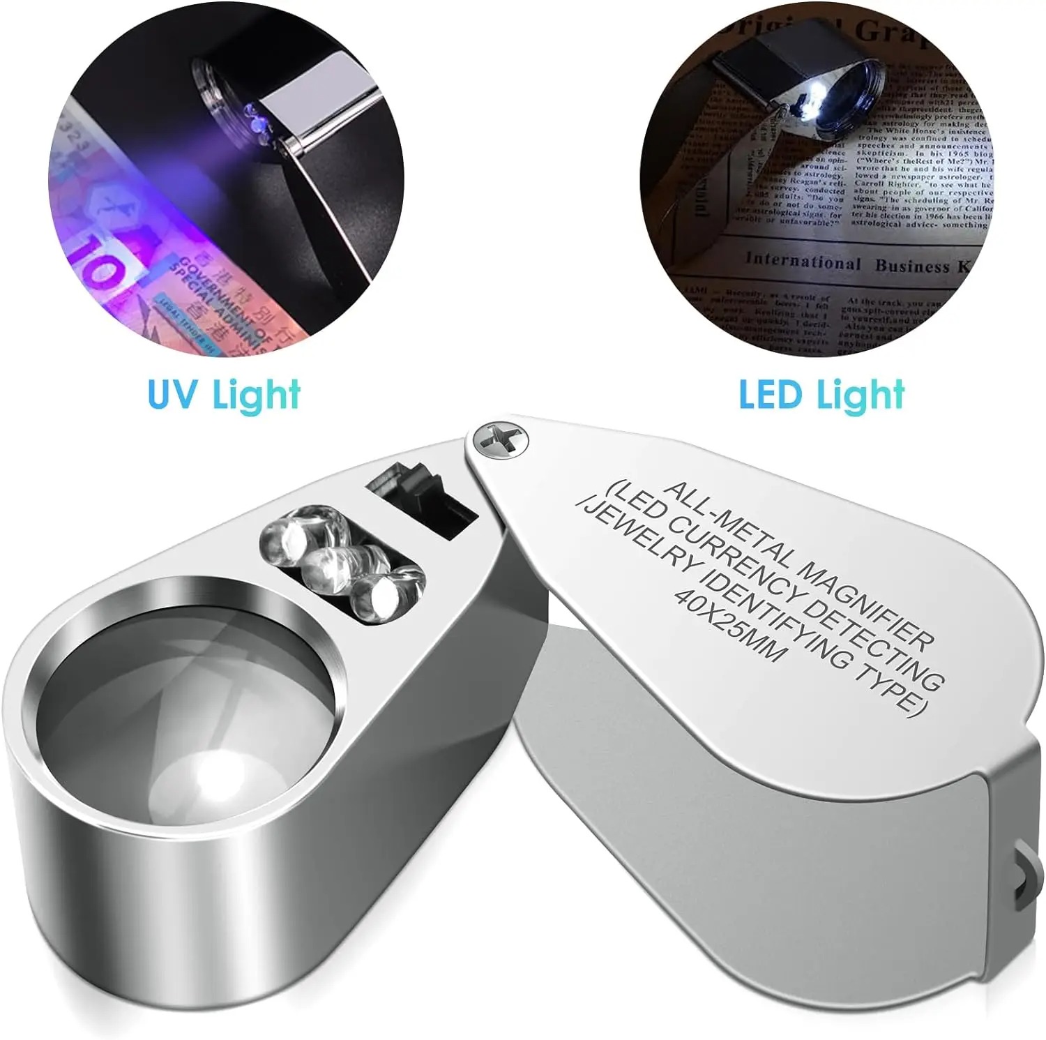 40x vergrootglas met verlichti - Body Jewelry Repair recensie en prijs