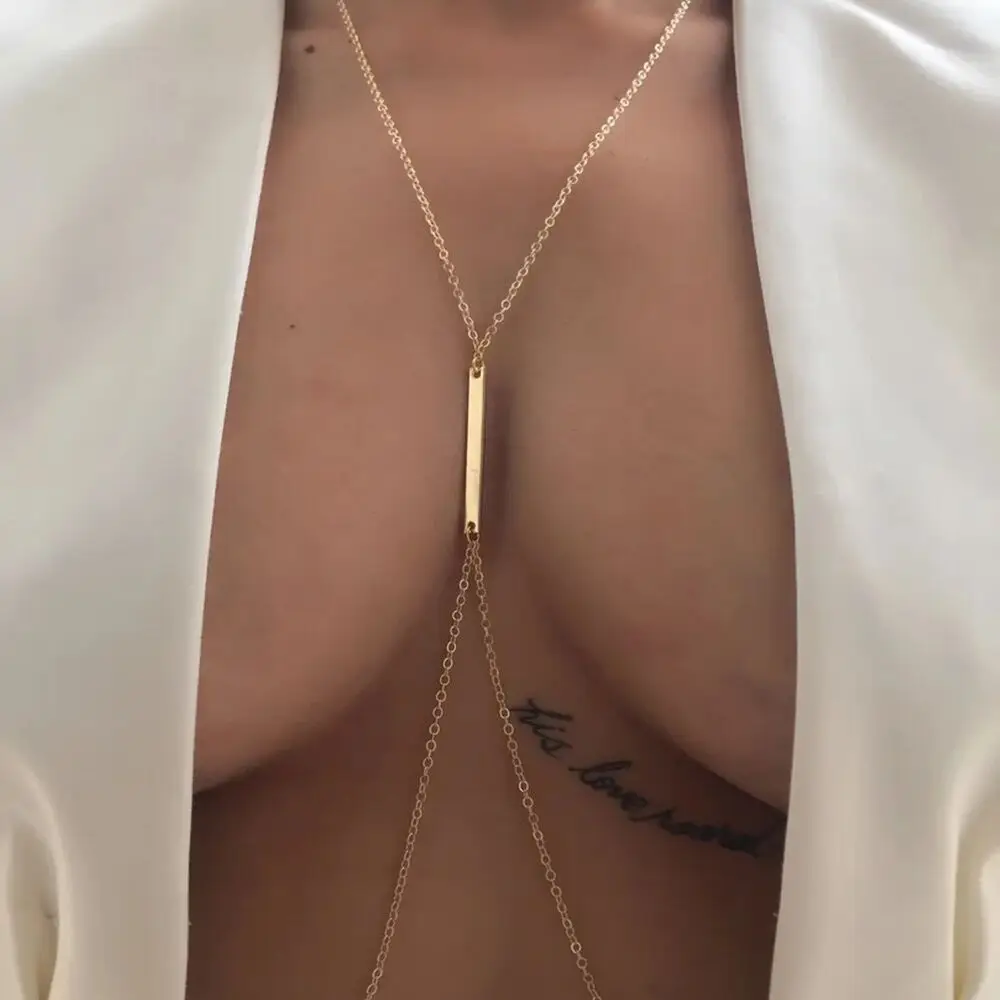 Sexy Metalen Borstketting Harn - Body Jewelry Retainers recensie en prijs