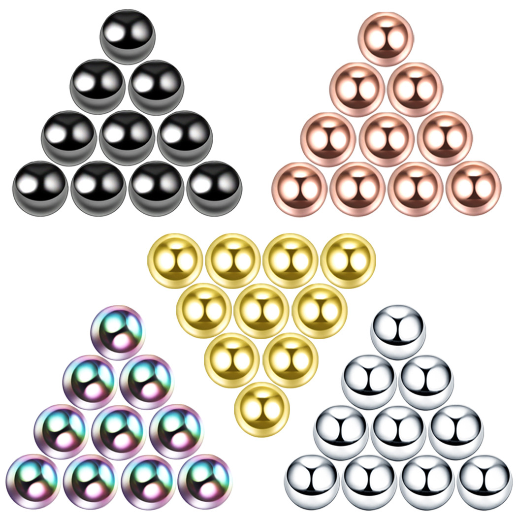 10Pcs Rvs Sieraden Spare Acces - Body Jewelry Replacement Ball recensie en prijs