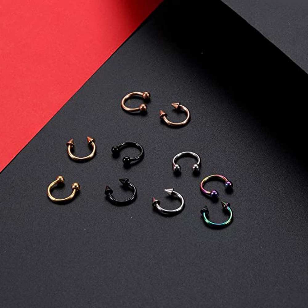 10pcs Horseshoe Rings 30pcs Ve - Body Jewelry Replacement Ball recensie en prijs