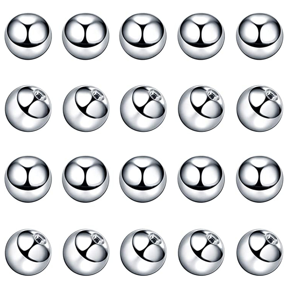20Pcs Vervanging Ballen Body S - Body Jewelry Surgical Steel recensie en prijs