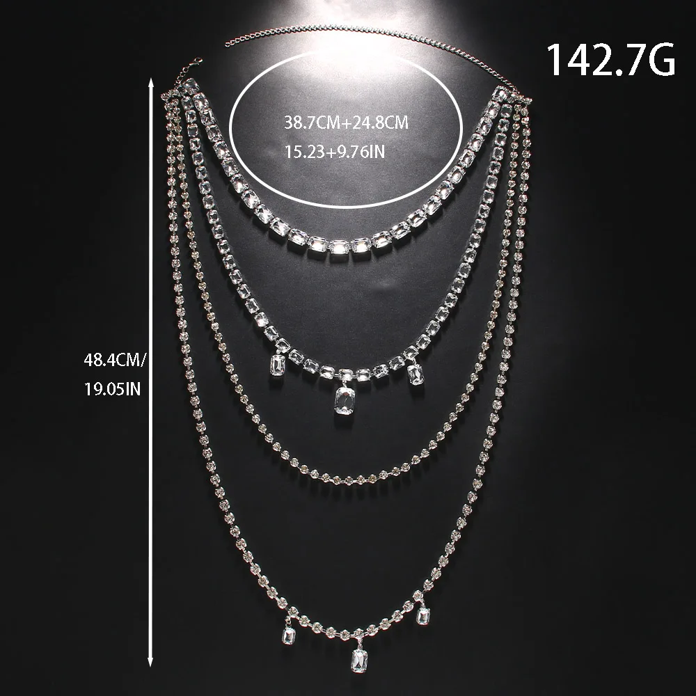 Glans Strass Lange Kwastje Rug - Body Jewelry Retainers recensie en prijs