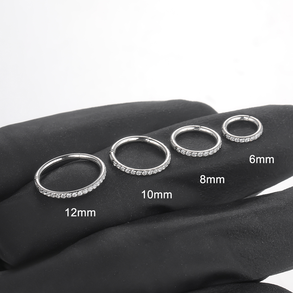 1pcs 6/8/10/12mm Chirurgisch S - Body Jewelry Surgical Steel recensie en prijs